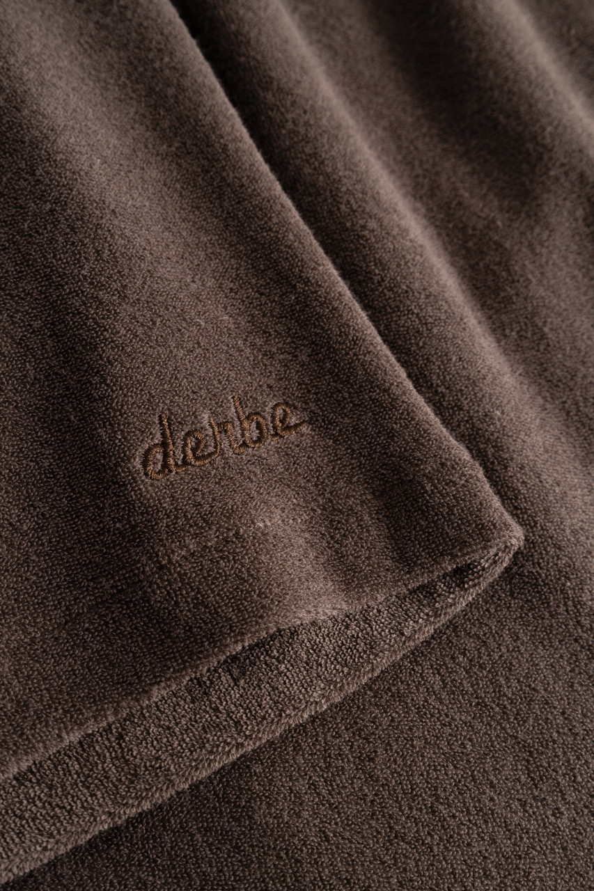 Derbe Shorts Frottee Büx Damen Braun GOTS Organic