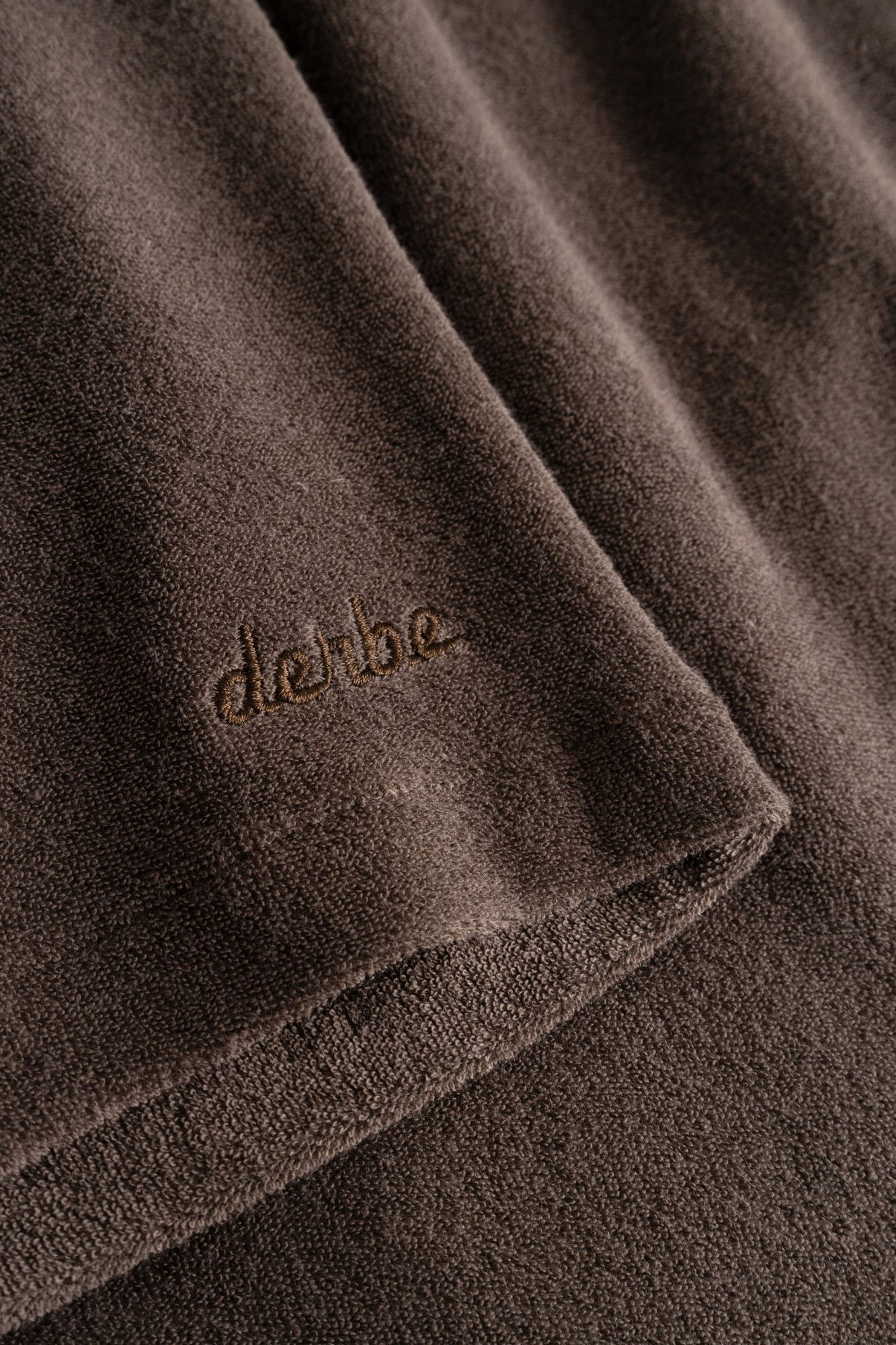 Derbe Shorts Frottee Büx Damen Braun GOTS Organic