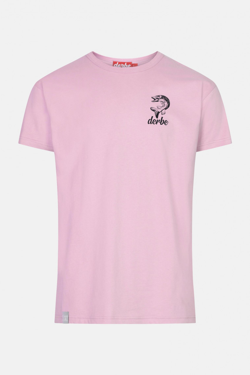 Derbe Hechtsuppe Herren T-Shirt Rosa Mauve