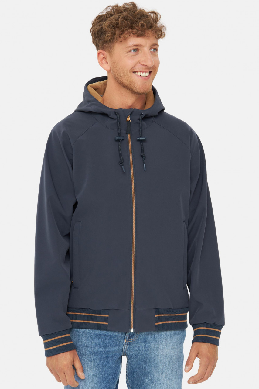 Derbe Softshell Jacke Helgoby Herren Dunkelblau