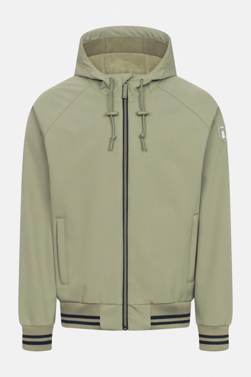 Derbe Übergangsjacke Helgoby Herren Hellgrün Oliv Softshell
