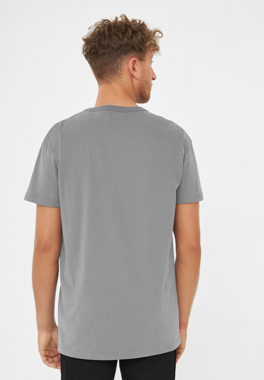 Derbe T-Shirt Herrenhandtasche Herren Grau