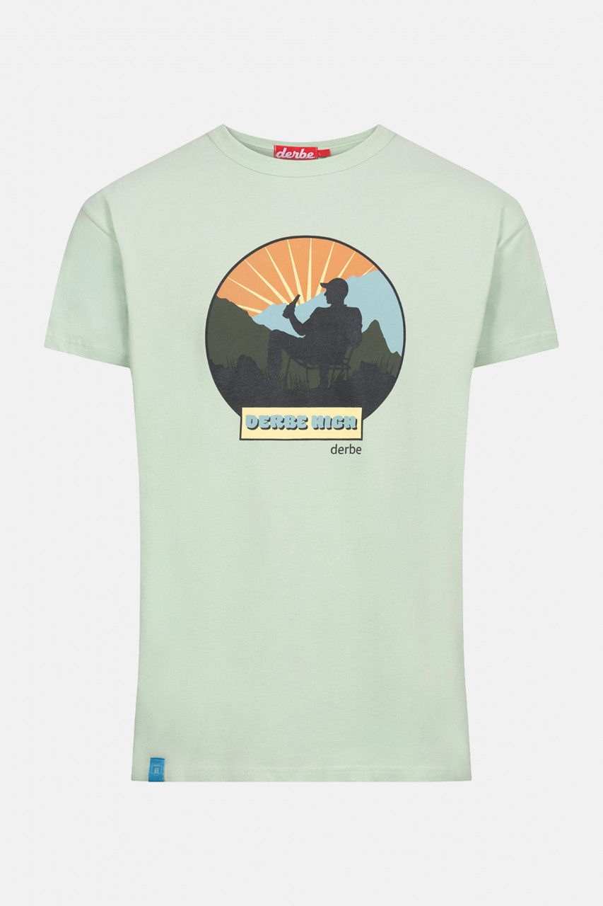 Derbe High Herren Shirt Slit Green Hellgrün Panorama