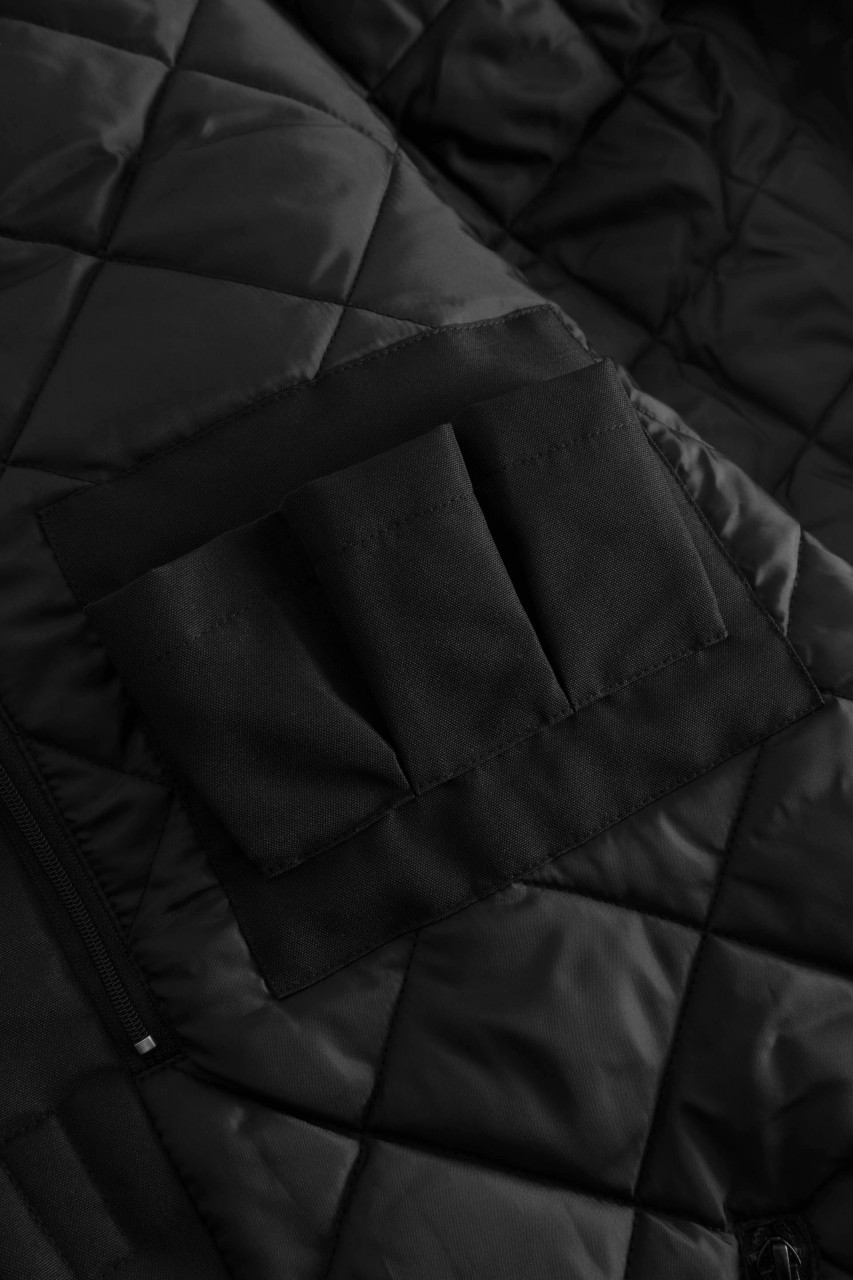 HSV x Derbe Winterjacke Fanholm Herren Schwarz Fan Funktion