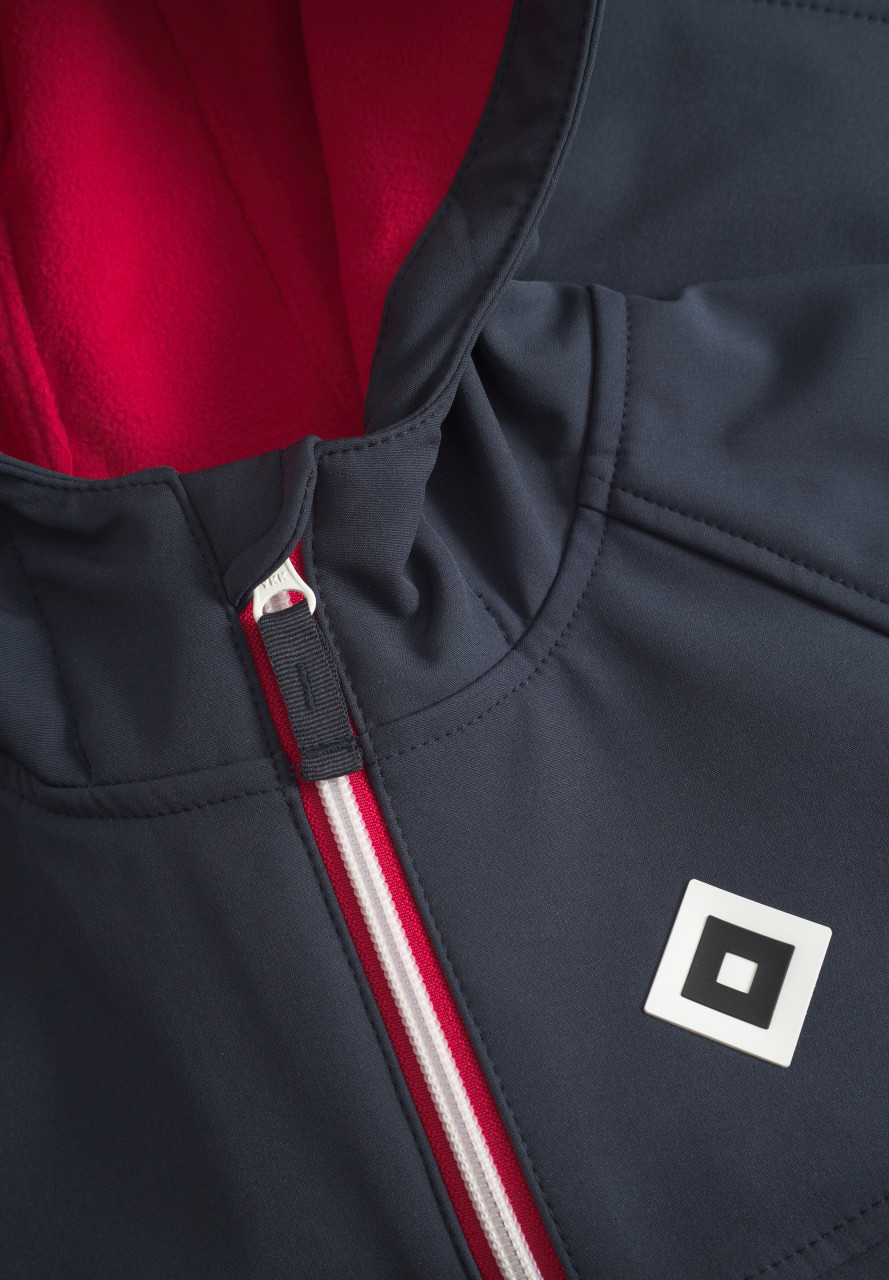 Derbe x HSV Isleby Kinder Softshell Jacke Navy Blau Rot Übergangsjacke HSV Fanartikel