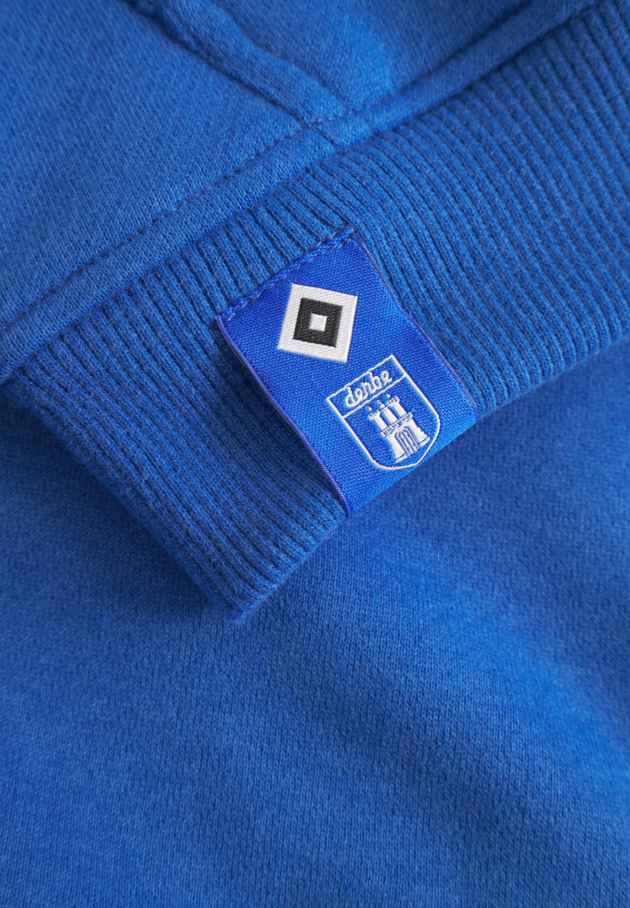 Derbe x HSV Moin Kinder Hoodie Blau HSV Fanartikel