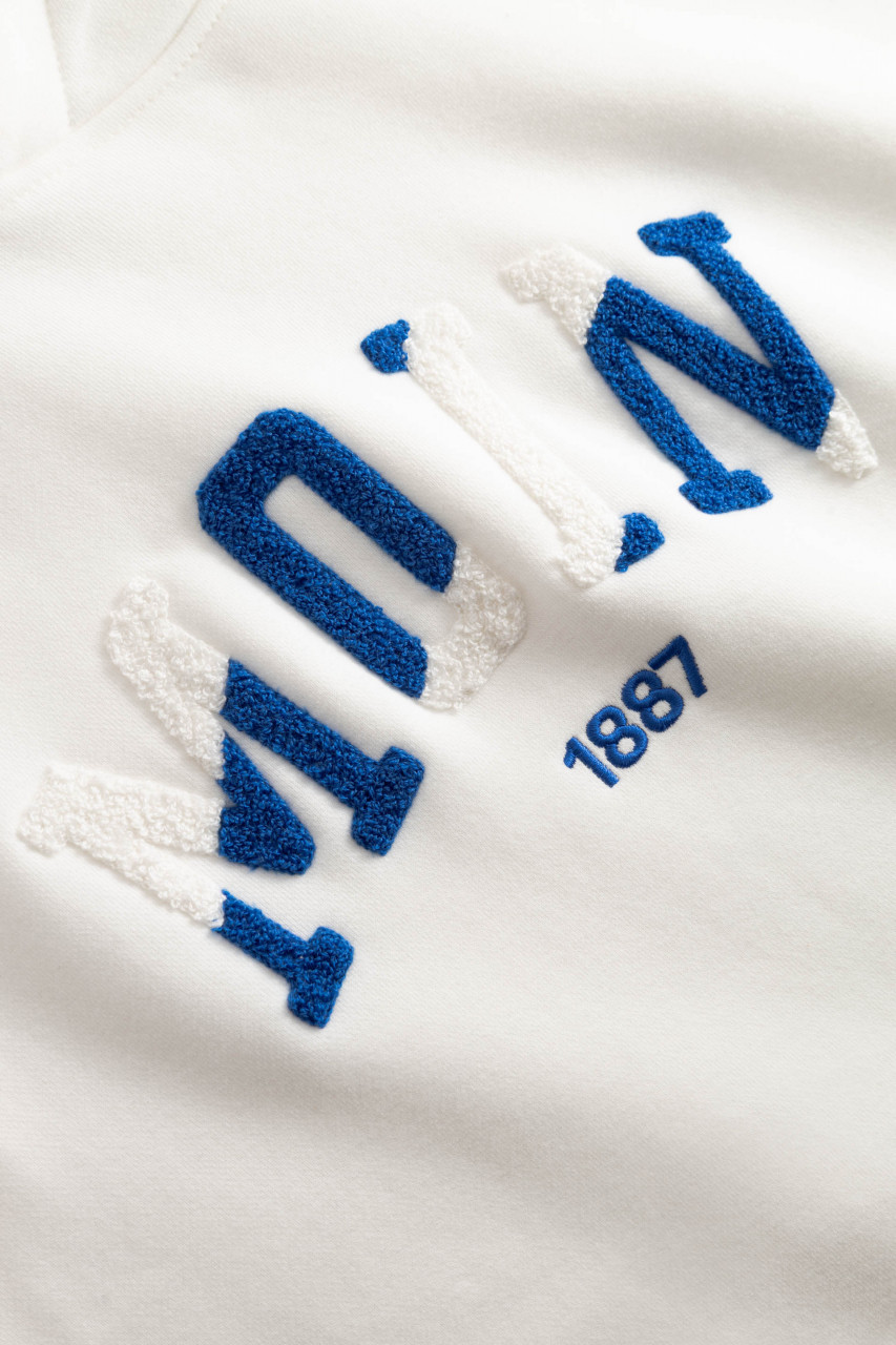 Derbe x HSV Moin Special Damen HSV Hoodie Weiß HSV Fanartikel GOTS
