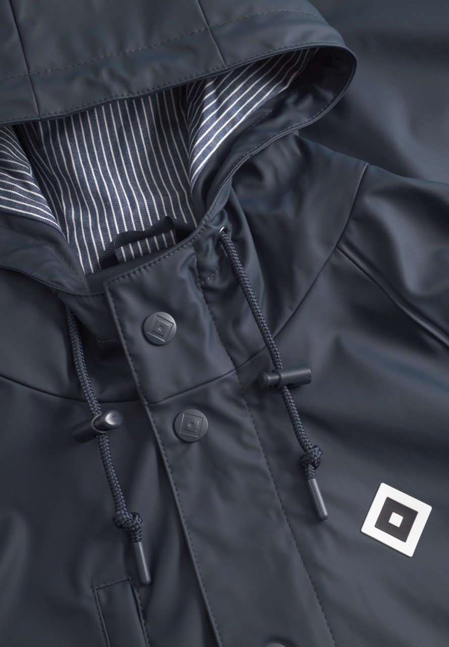 Derbe x HSV Passby Fisher Herren Friesennerz Navy Blau Regenjacke HSV Fanartikel