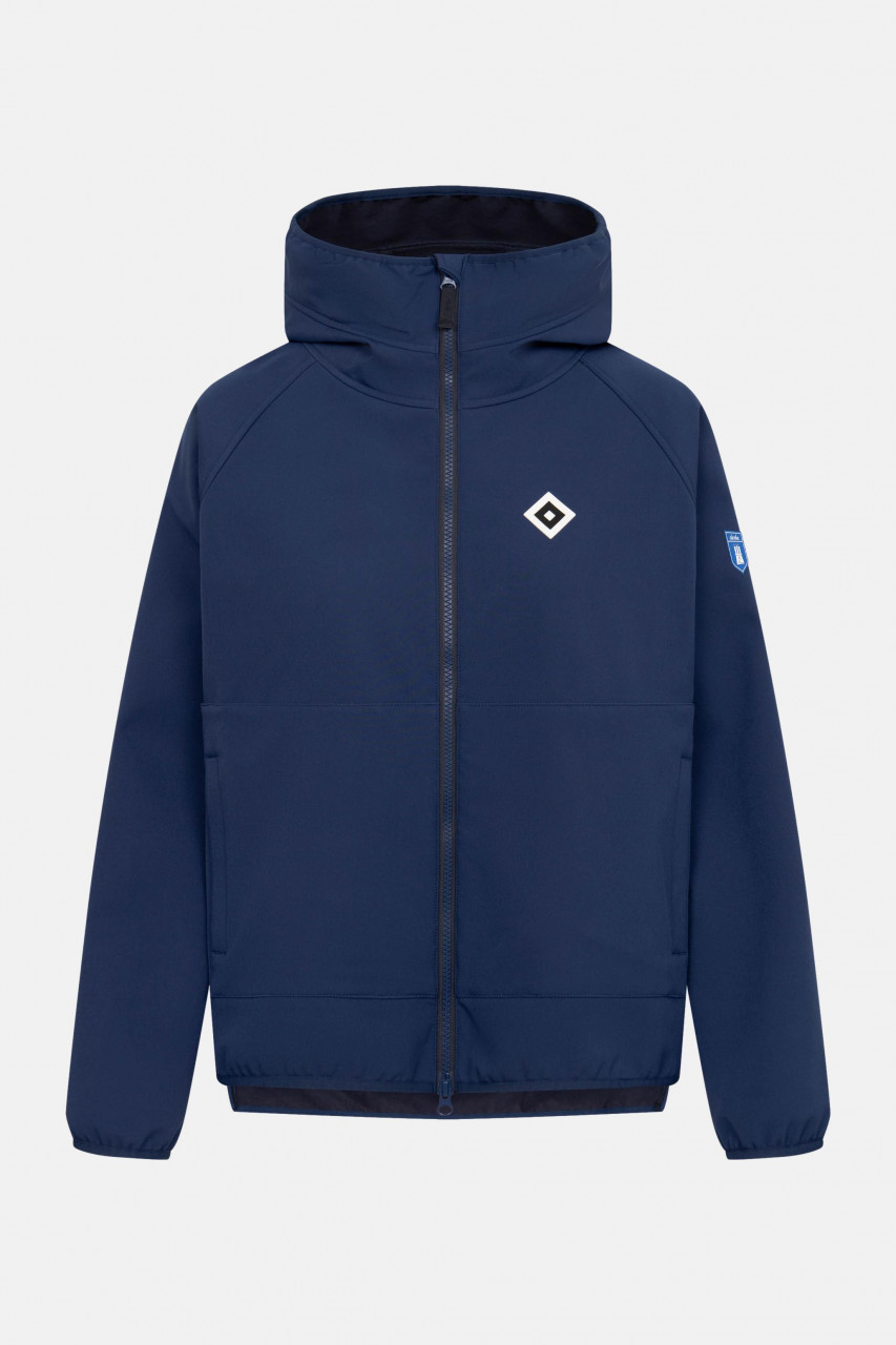 Derbe x HSV Peutby Damen Softshell Jacke Navy Peony Blau Übergangsjacke HSV Fanartikel