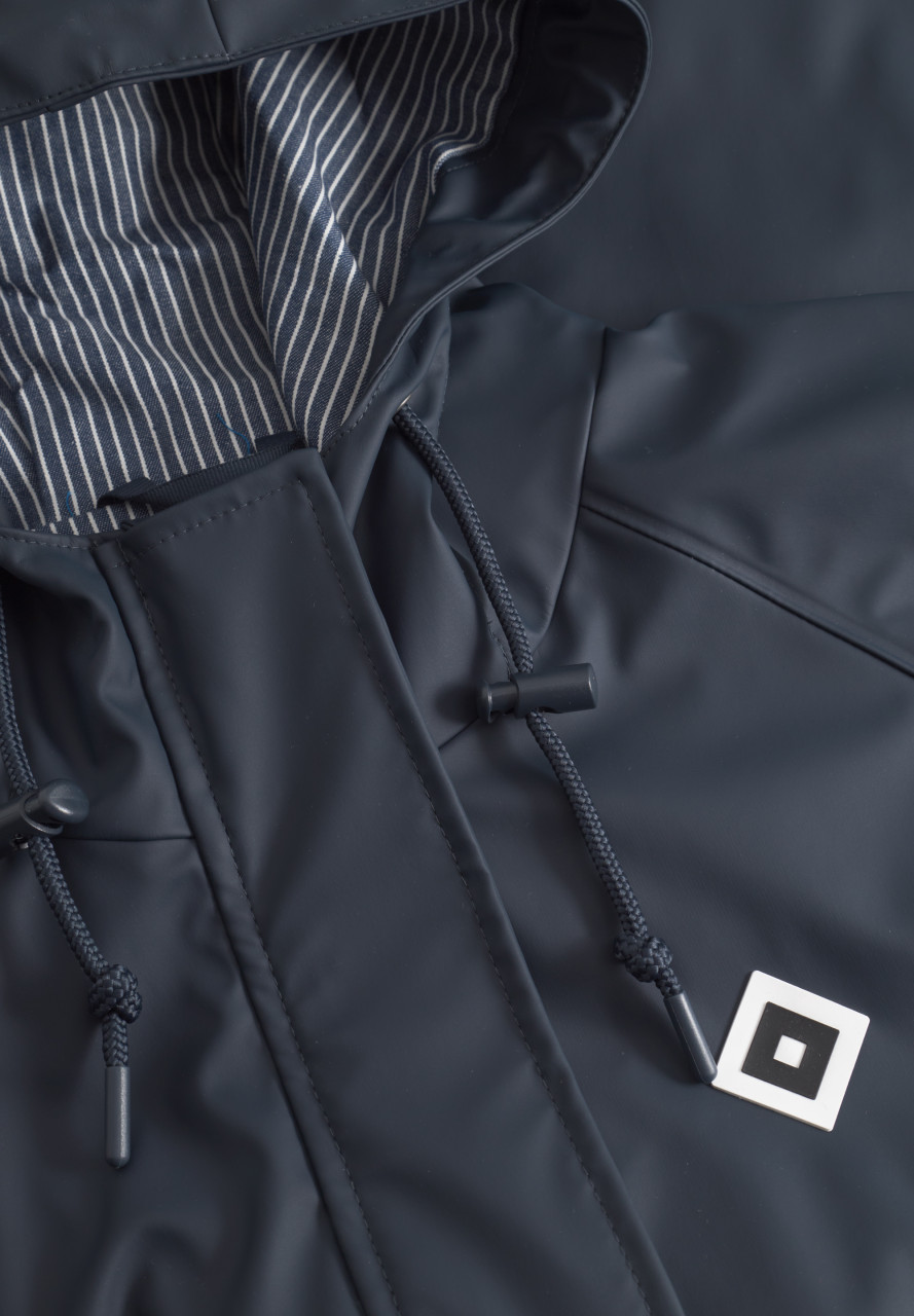 Derbe x HSV Traveby Damen Regenjacke Blau Regenjacke HSV Fanartikel