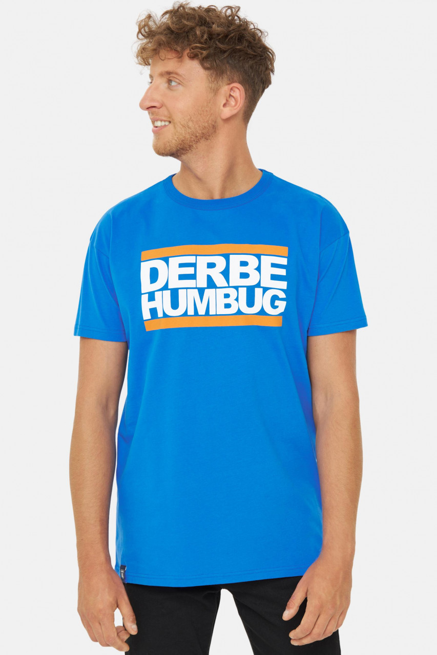 Derbe T-Shirt Humbug Herren Blau