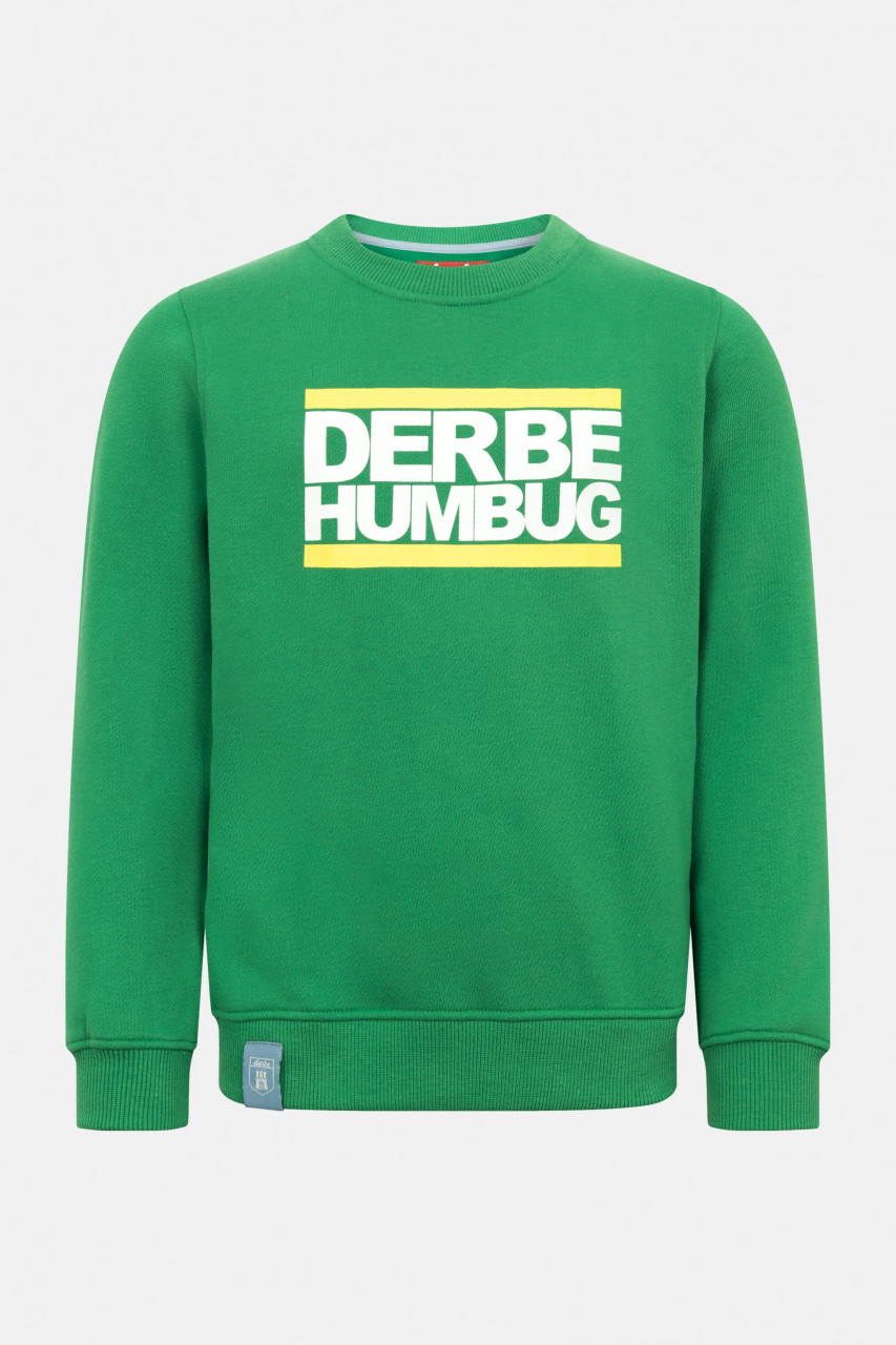 Derbe Kinder Sweatshirt Humbug Grün