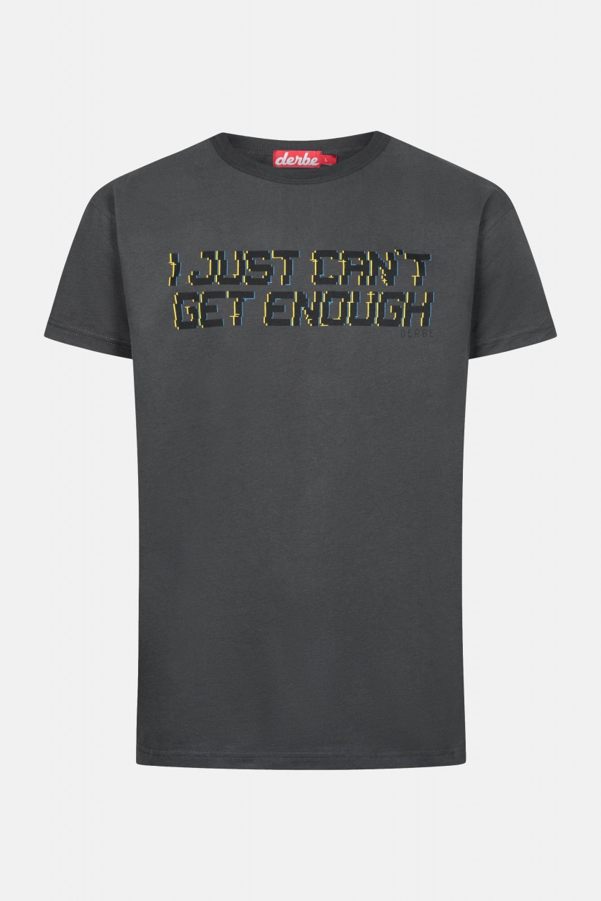 Derbe I just can't get enough Herren T-Shirt Phantom Schwarz