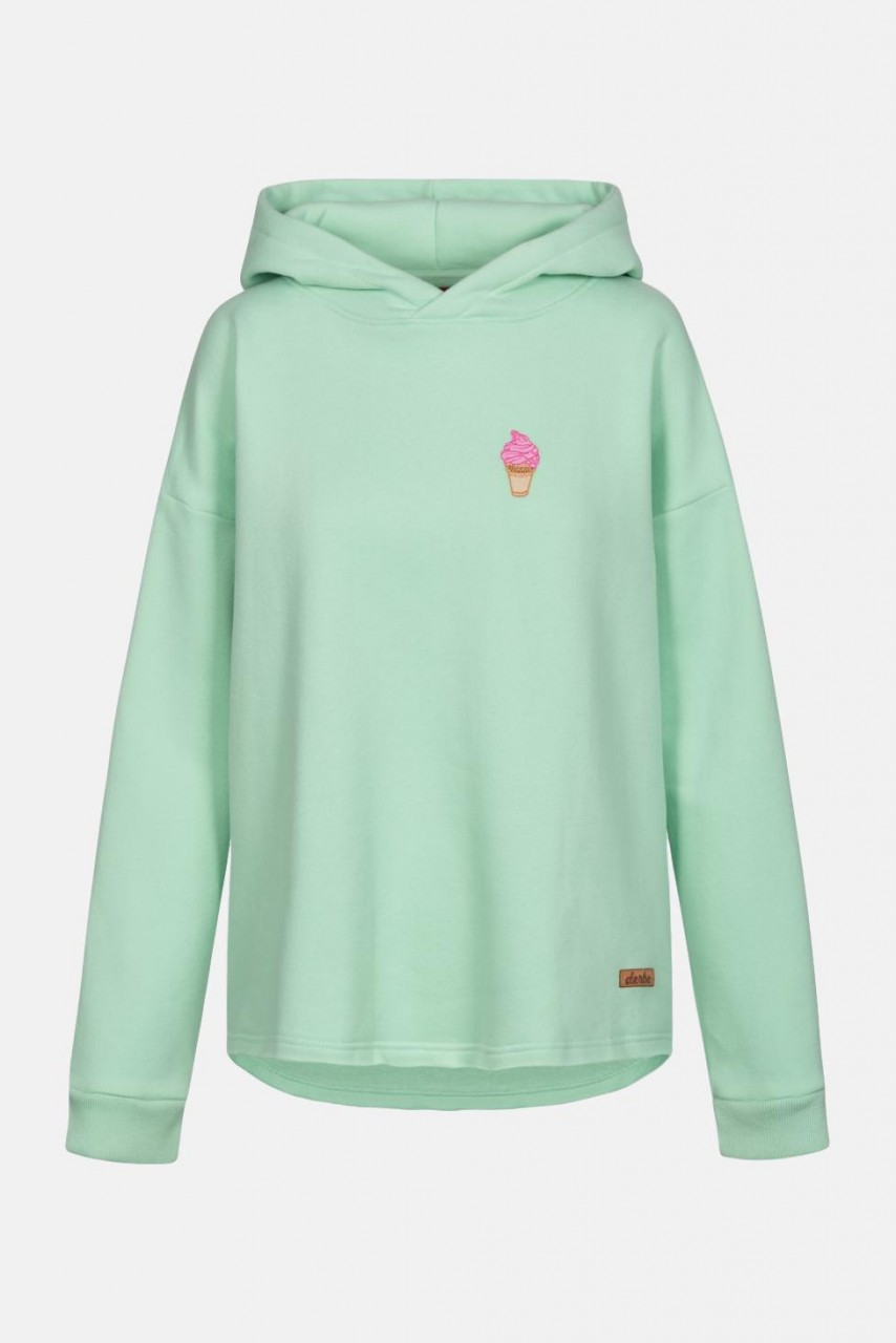 Derbe Ice Sweat Damen Pullover Eis Mintgrün