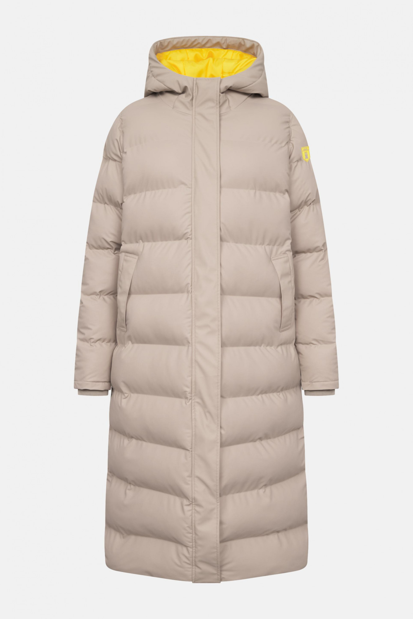 Derbe Wintermantel Interholm Damen Beige Puffer