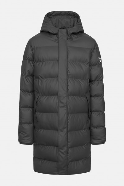 Derbe Winterjacke Interholm Herren Schwarz Puffer