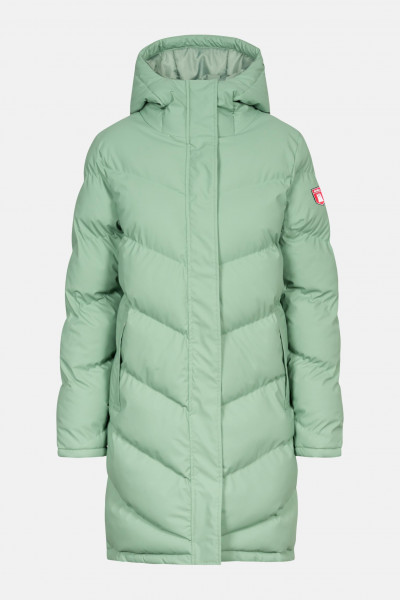Derbe Ipsholm Damen Wintermantel Lily Pad Grün