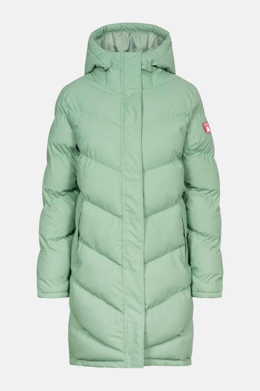 Derbe Ipsholm Damen Wintermantel Lily Pad Grün