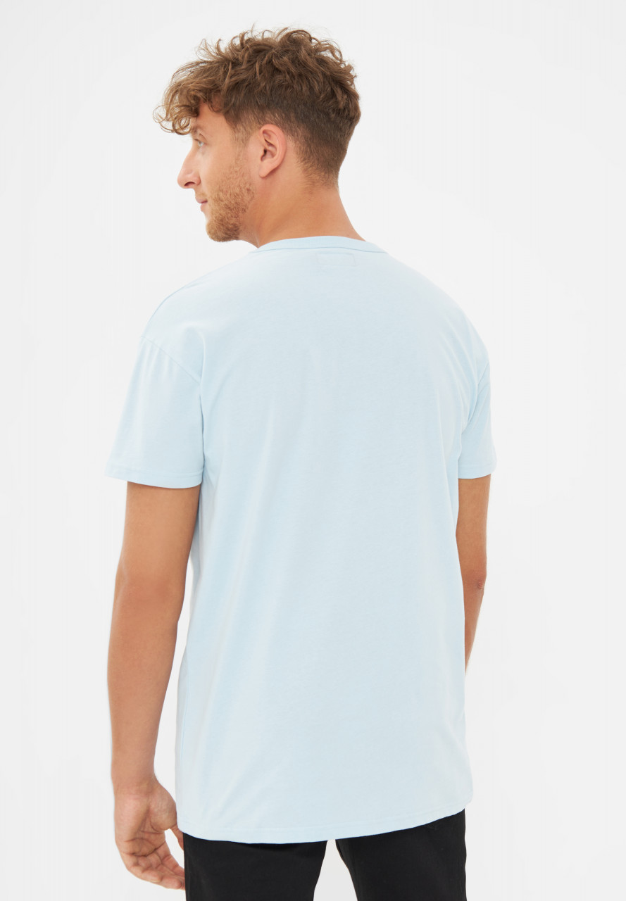 Derbe T-Shirt Is mir Lachs Herren Hellblau