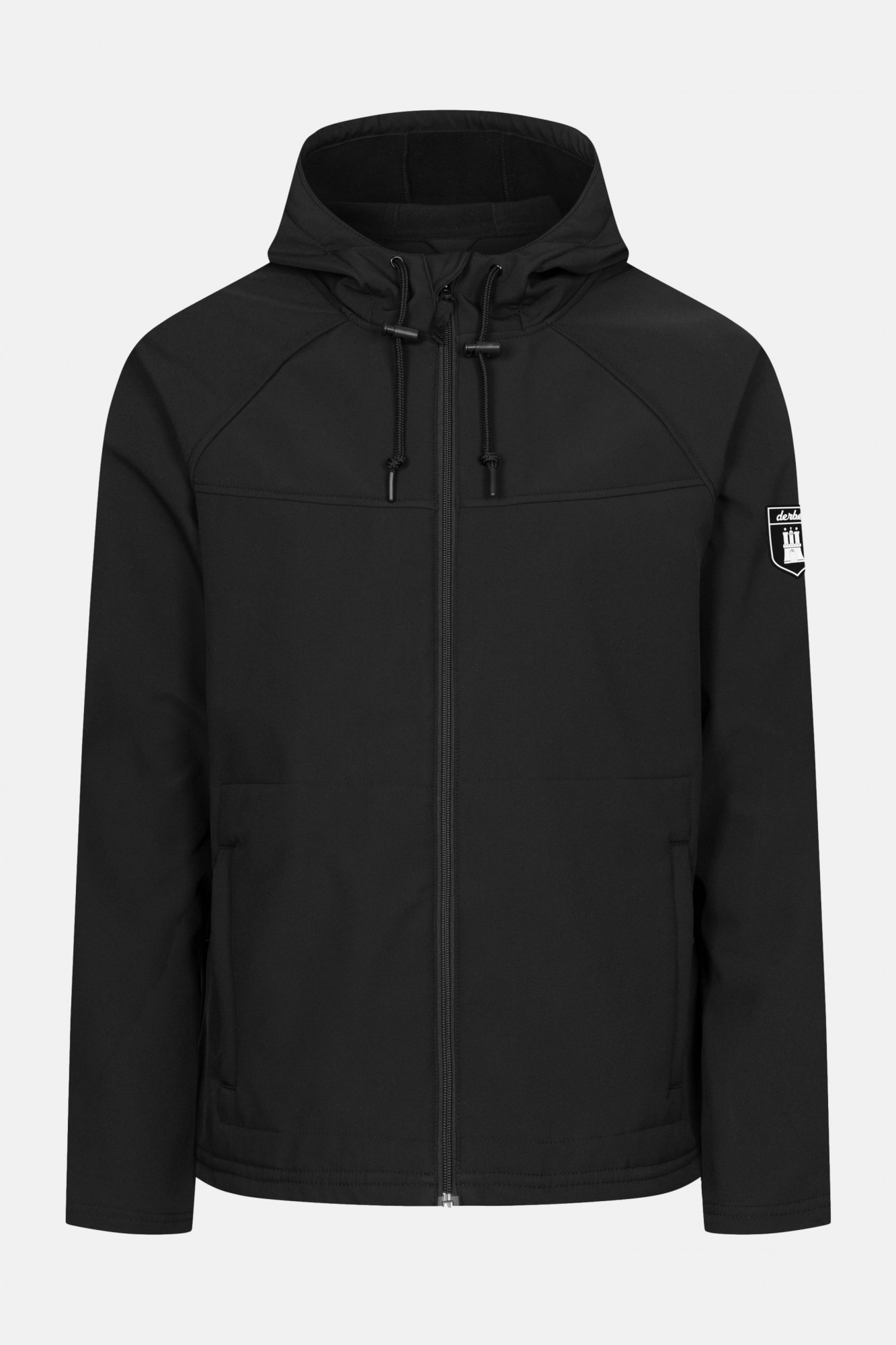 Derbe Isleby Herren Softshell Jacke Schwarz Black