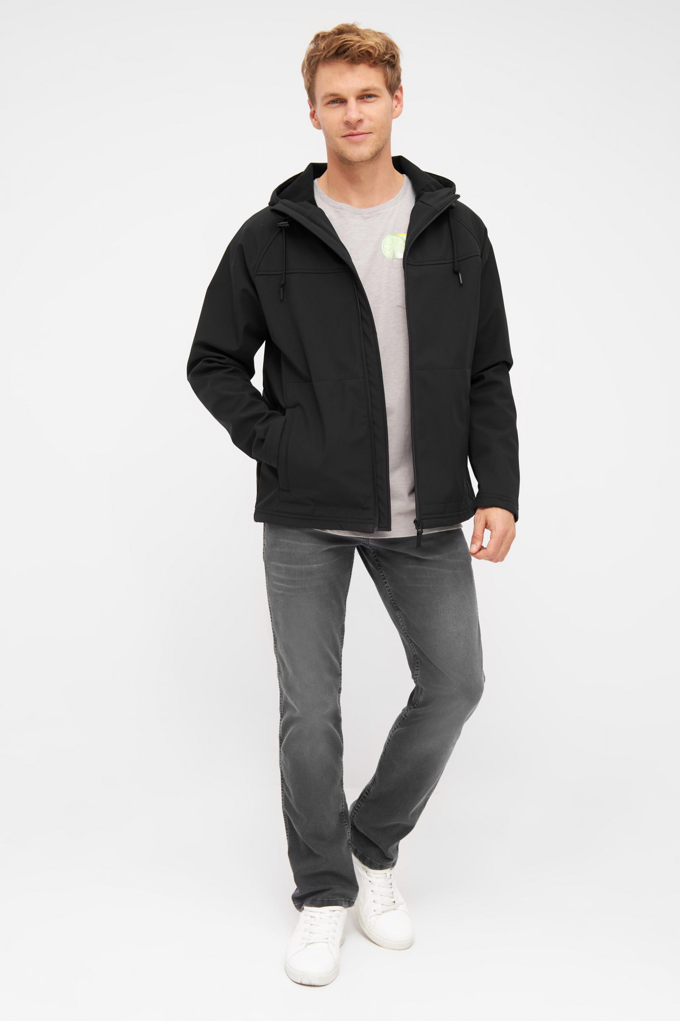 Derbe Isleby Herren Softshell Jacke Schwarz Black