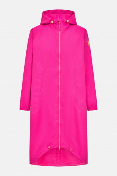 Derbe Regenjacke Kapby Damen Pink Parka