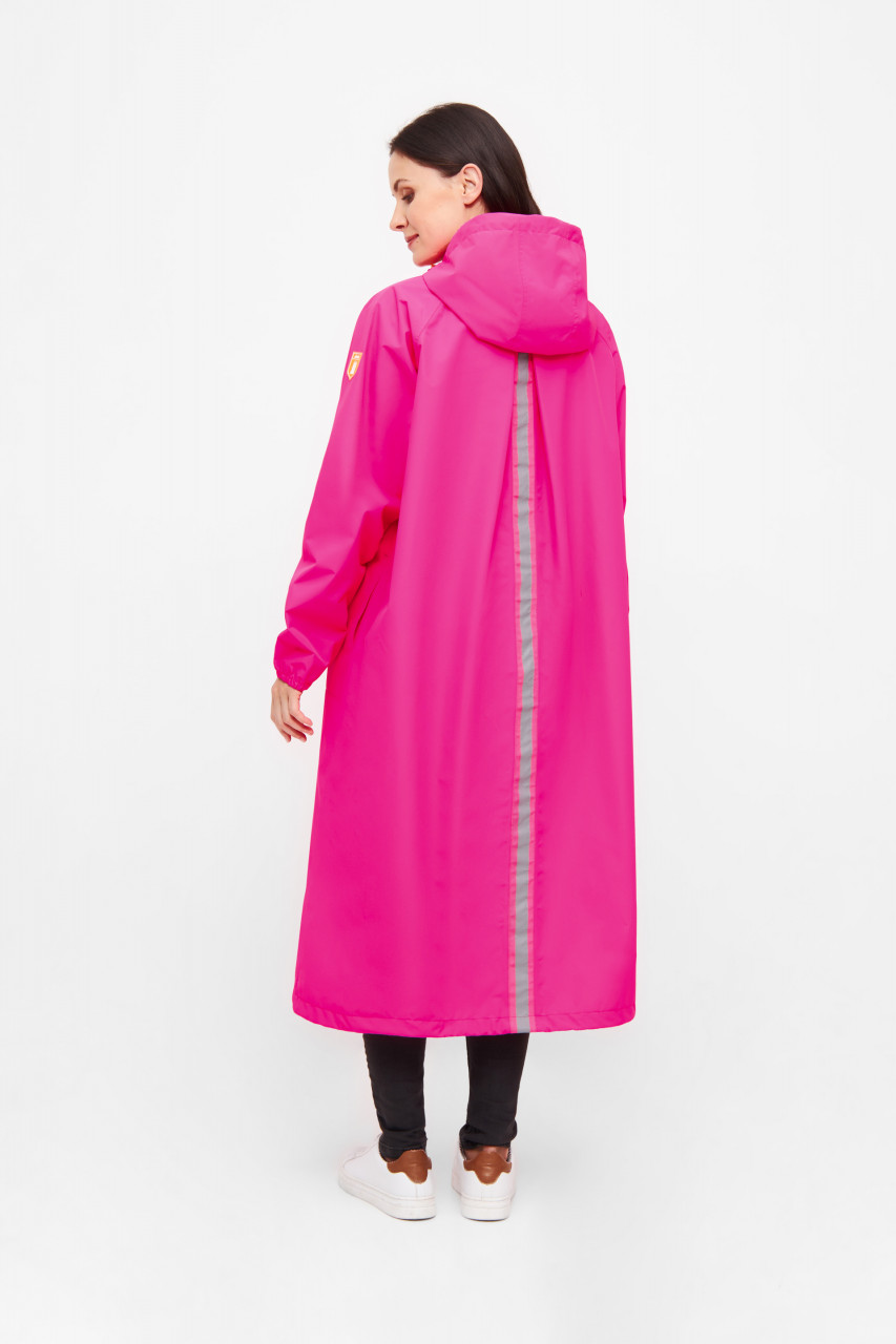 Derbe Regenjacke Kapby Damen Pink Parka