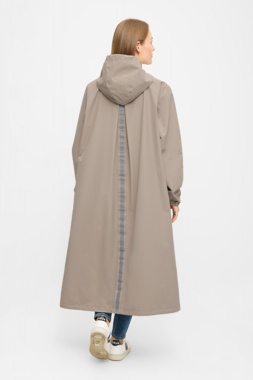 Derbe Regenjacke Damen Kapby Beige