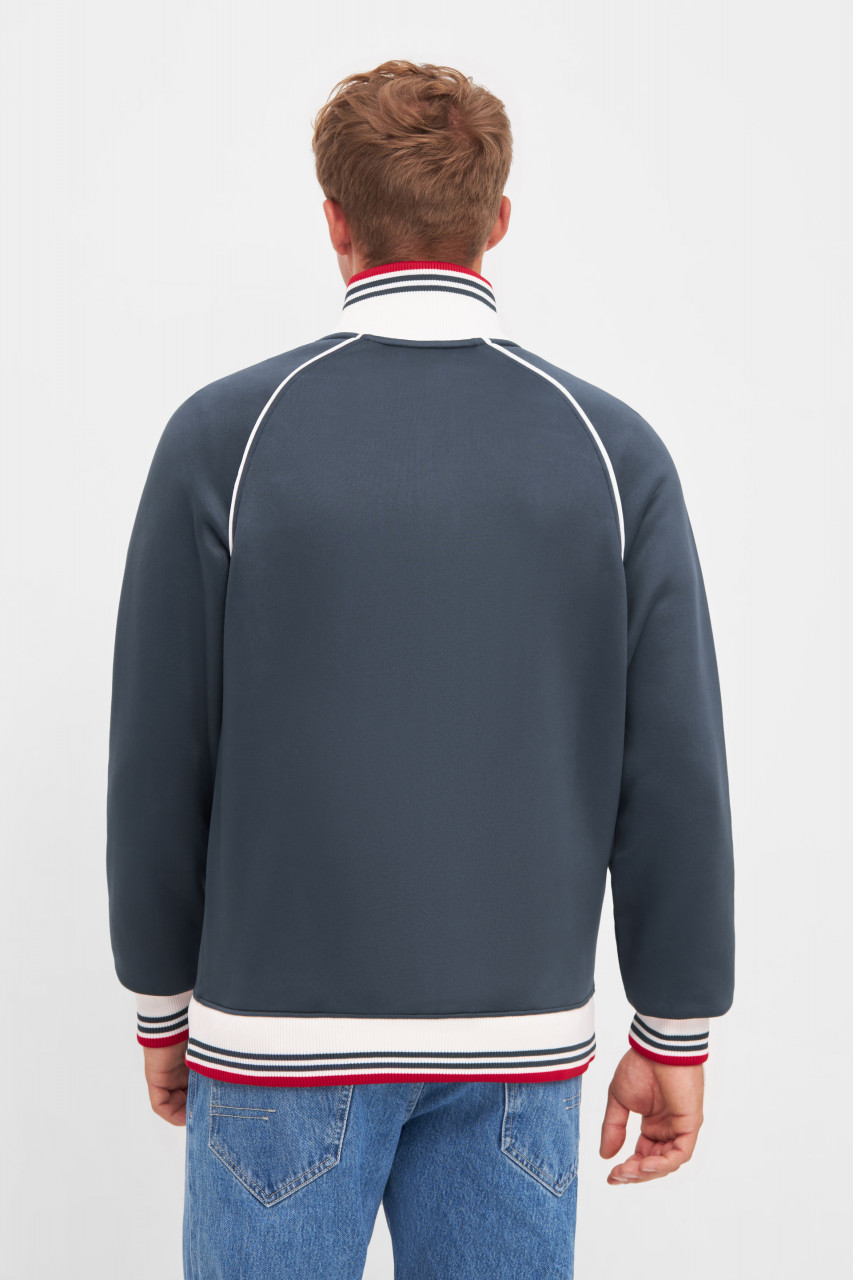 Derbe Sweatjacke Kiez Racing Herren Blau Trainingsjacke