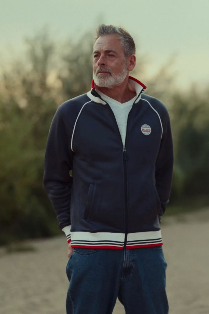 Derbe Sweatjacke Kiez Racing Herren Blau Trainingsjacke