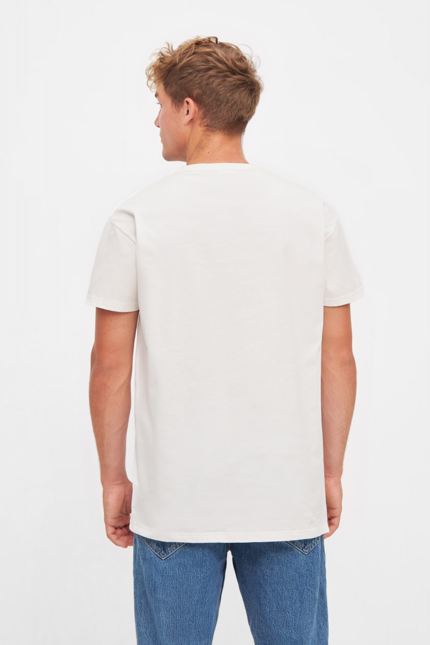 Derbe T-Shirt Kiez Racing Herren Weiß