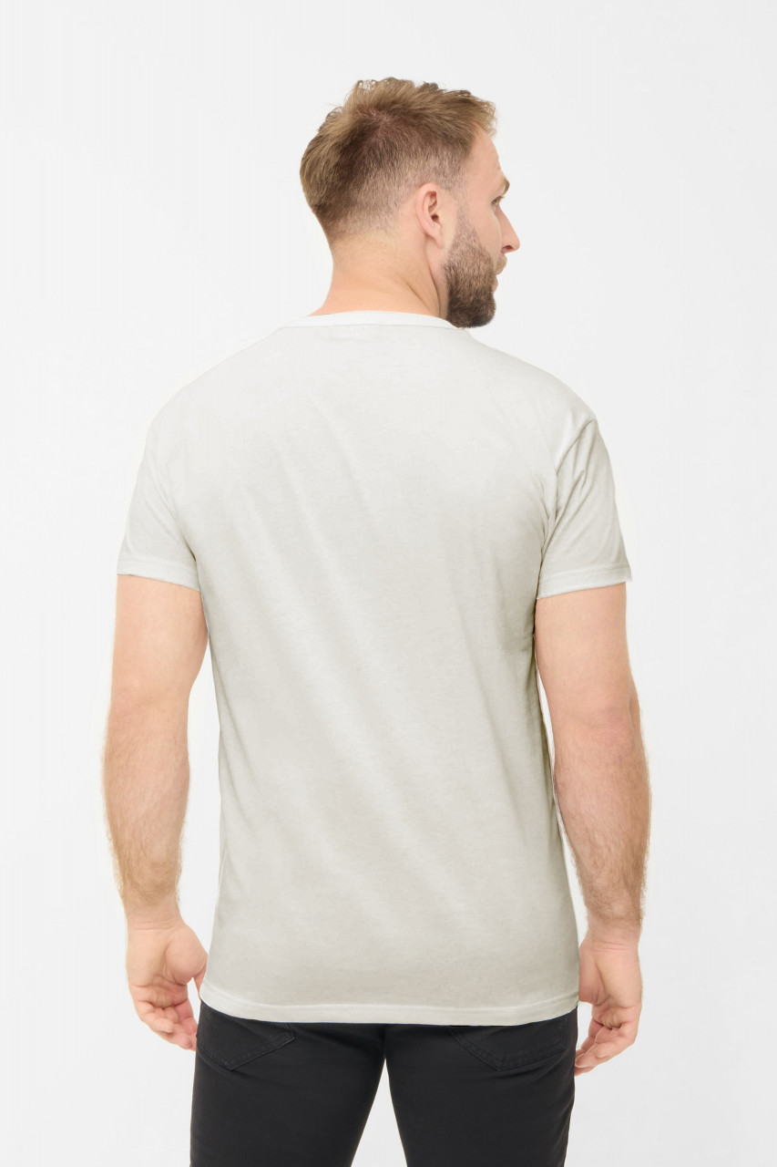 Derbe T-Shirt Kuddelmuddel Herren Weiß Kassette GOTS Organic