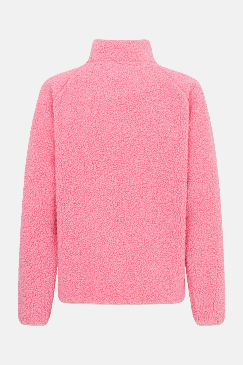Derbe Damen Fleecejacke Kuschelby Pink Teddy