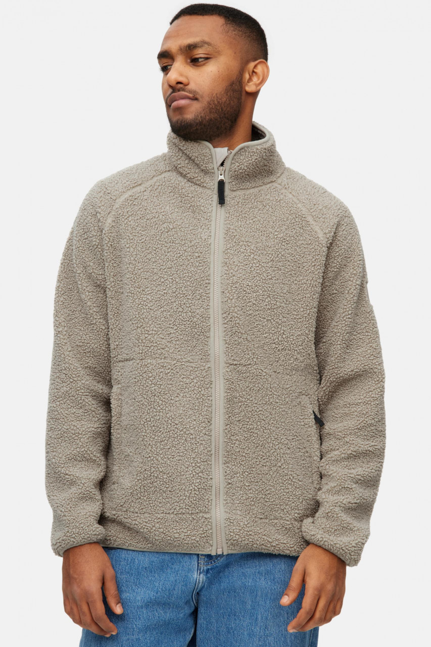 Derbe Herren Fleecejacke Kuschelby Beige