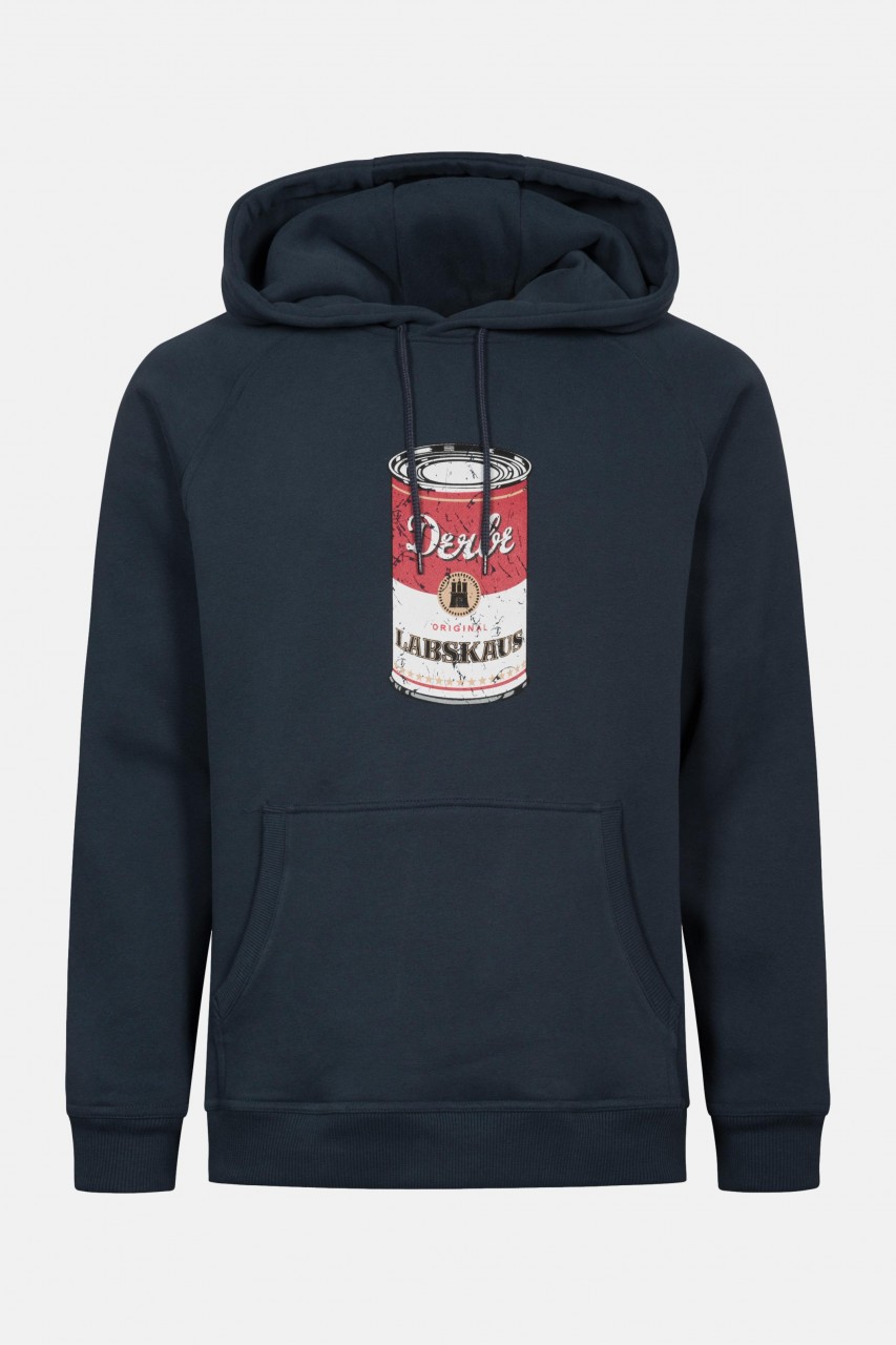 Derbe Labskaus Boys Hoody Navy Herren Kapuzenpullover Dunkelblau