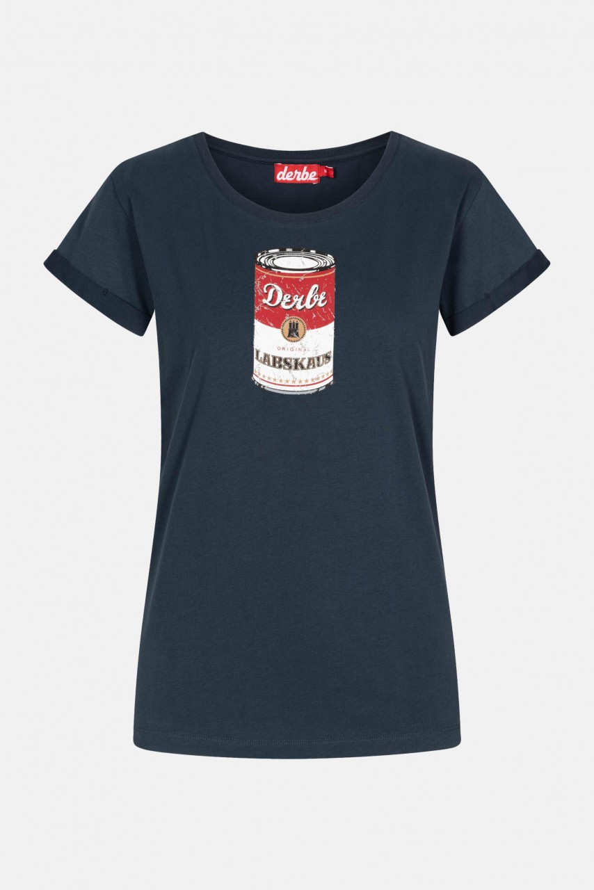 Derbe Labskaus Damen Shirt Navy Dunkelblau