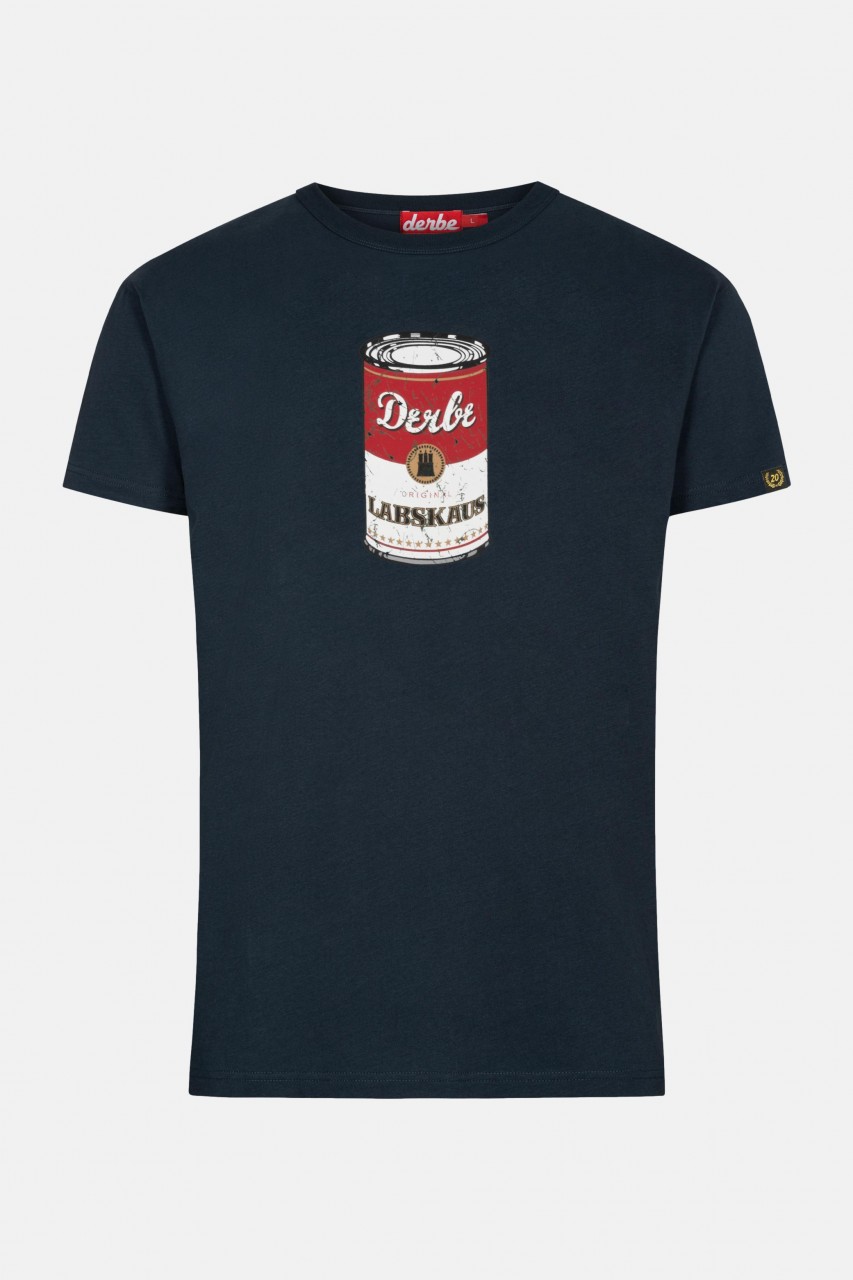Derbe Labskaus Herren Shirt Navy Dunkelblau