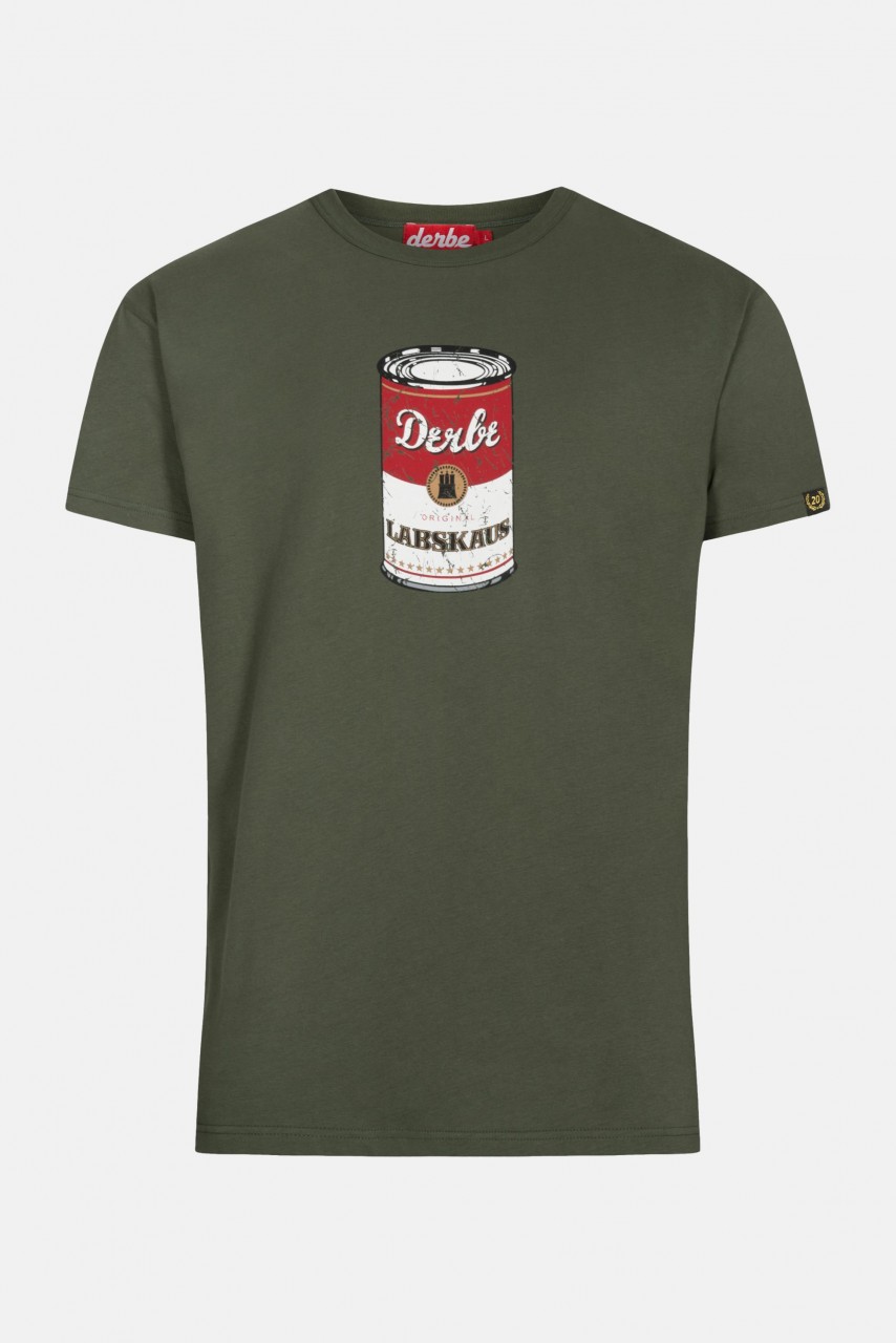 Derbe Labskaus Herren Shirt Oliv