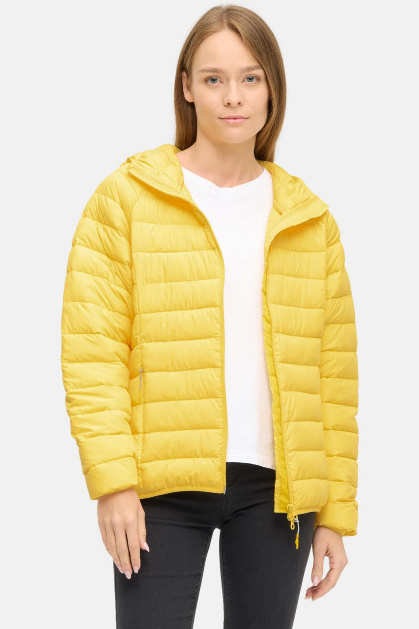 Derbe Damen Steppjacke Lightby Gelb Übergangsjacke