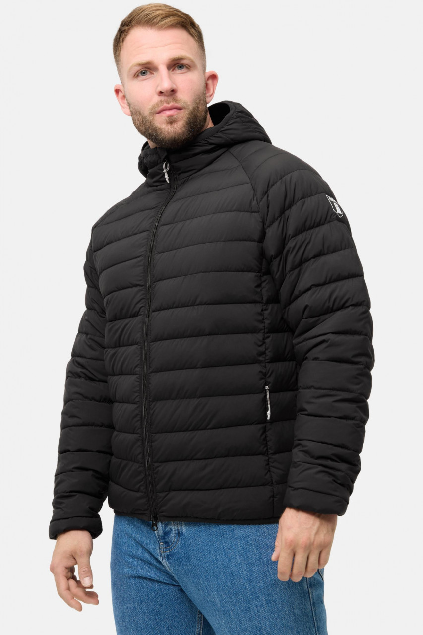 Derbe Herren Steppjacke Lightby Schwarz Übergangsjacke