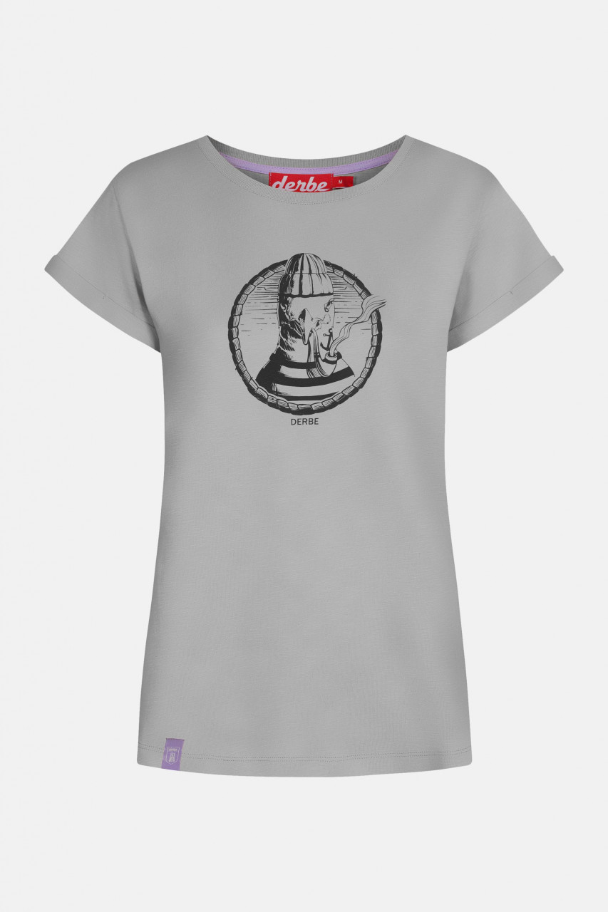 Derbe Matrosenmöwe Damen T-Shirt Grey Grau