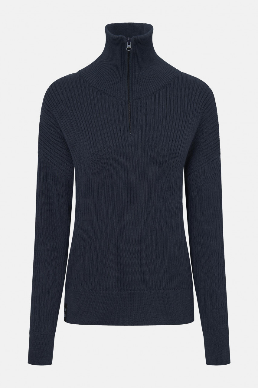 Derbe Troyer Matrosenplünn Damen Dunkelblau GOTS Organic