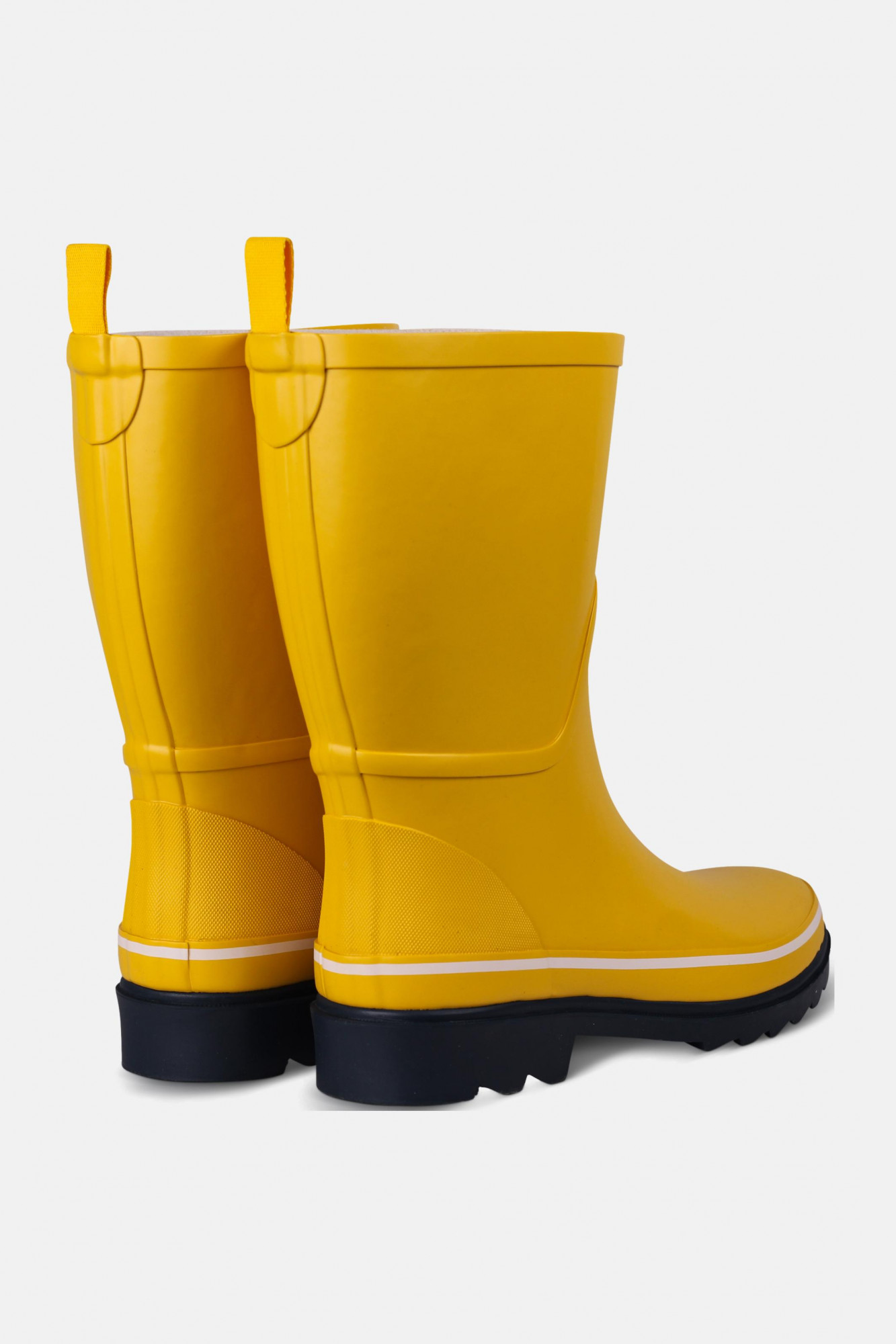 Derbe Middlehooch Freesia Gummistiefel Damen Gelb Blau