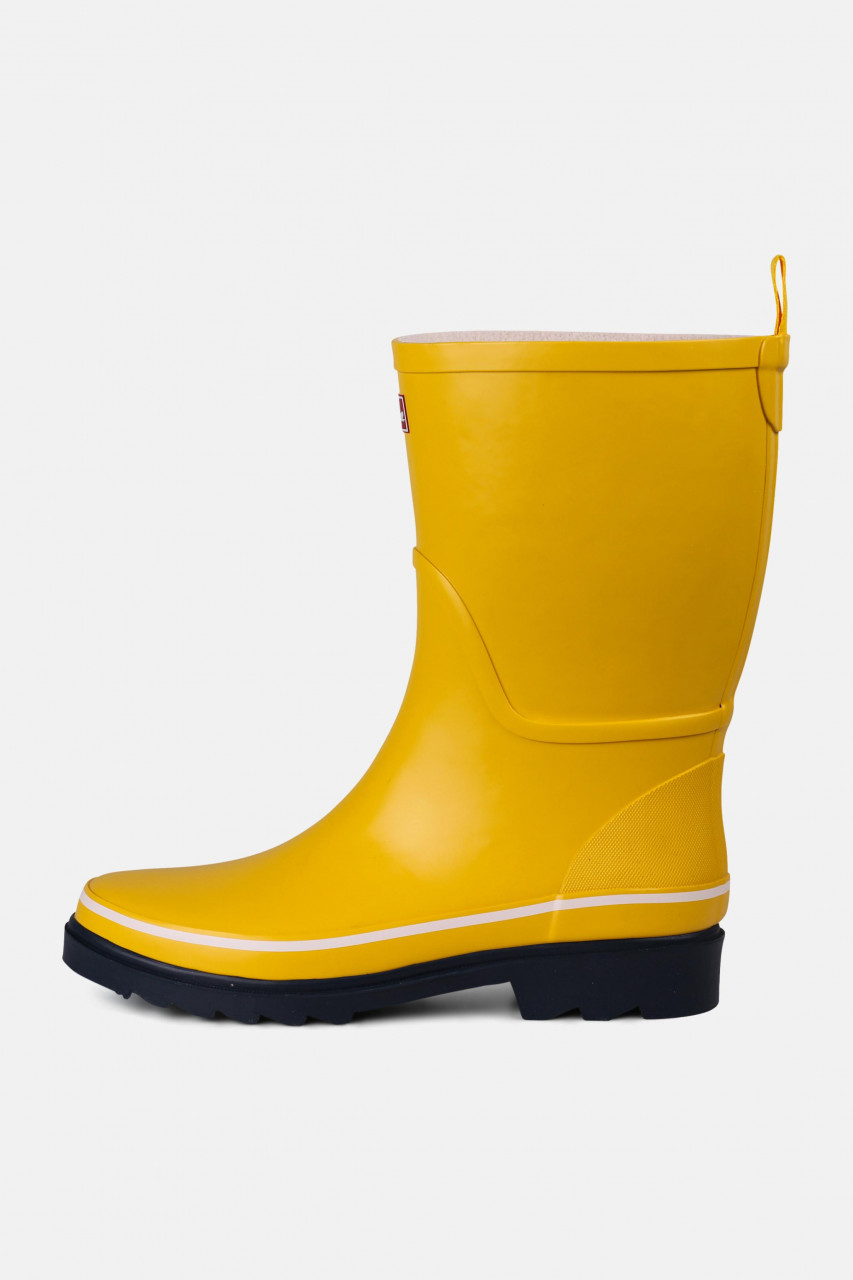Derbe Middlehooch Freesia Gummistiefel Damen Gelb Blau Nachhaltig