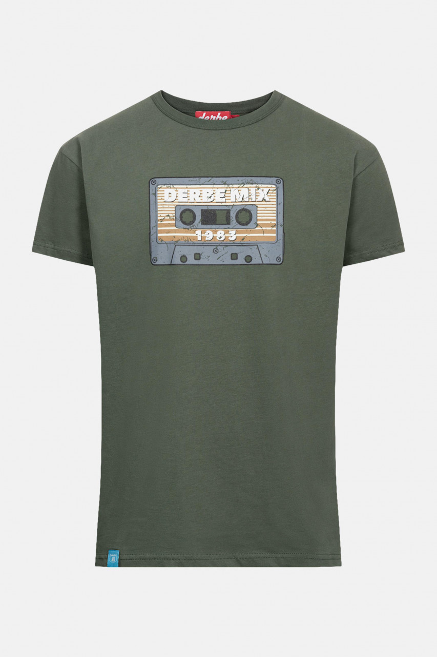 Derbe Mix Herren Shirt Oliv Kassette
