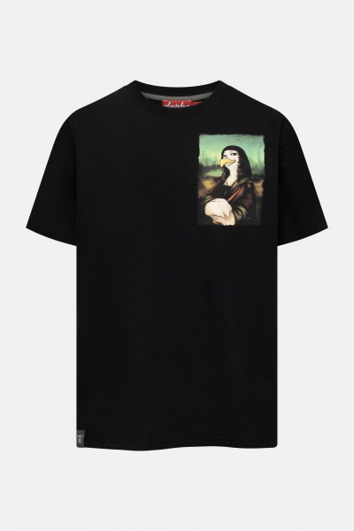 Derbe T-Shirt Möwe Lisa Schwarz GOTS Organic