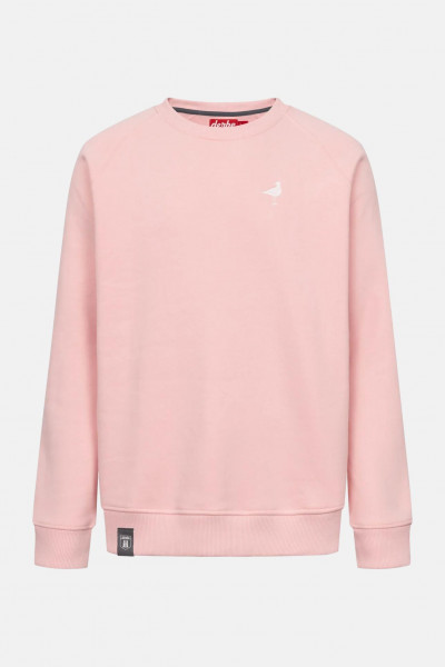Derbe Sweatshirt Möwe Rosa Crewneck GOTS