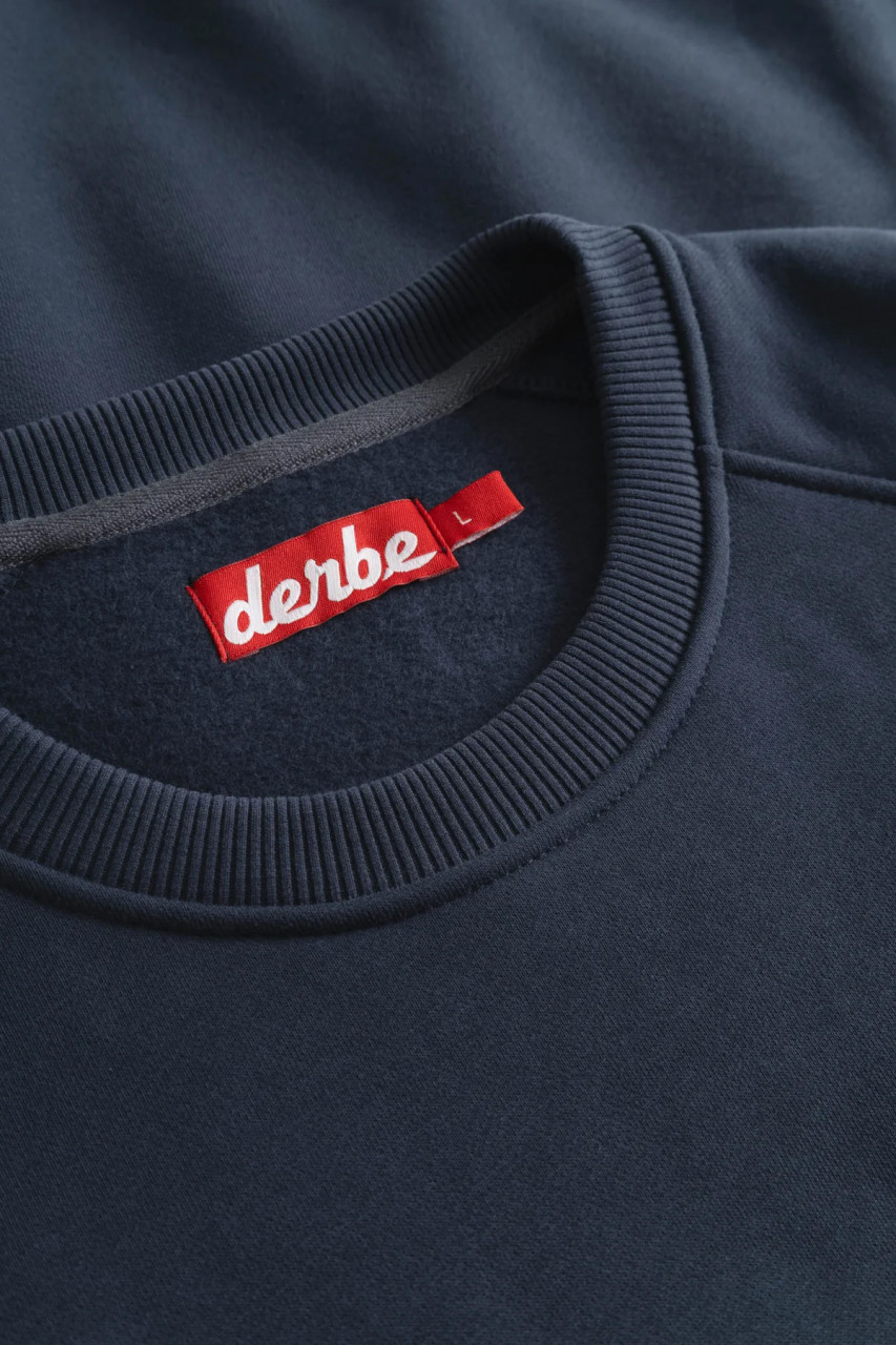 Derbe Sweatshirt Möwe Dunkelblau Crewneck GOTS