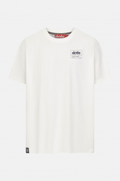 Derbe T-Shirt Möwencafé Weiß GOTS Organic