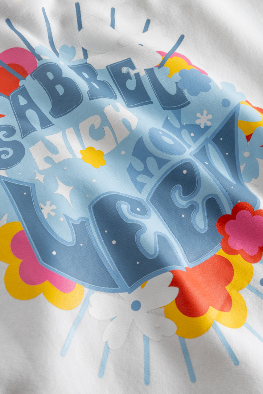 Derbe Hoodie Mogleev Damen Weiß GOTS